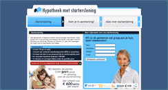 Desktop Screenshot of hypotheek-met-starterslening.nl